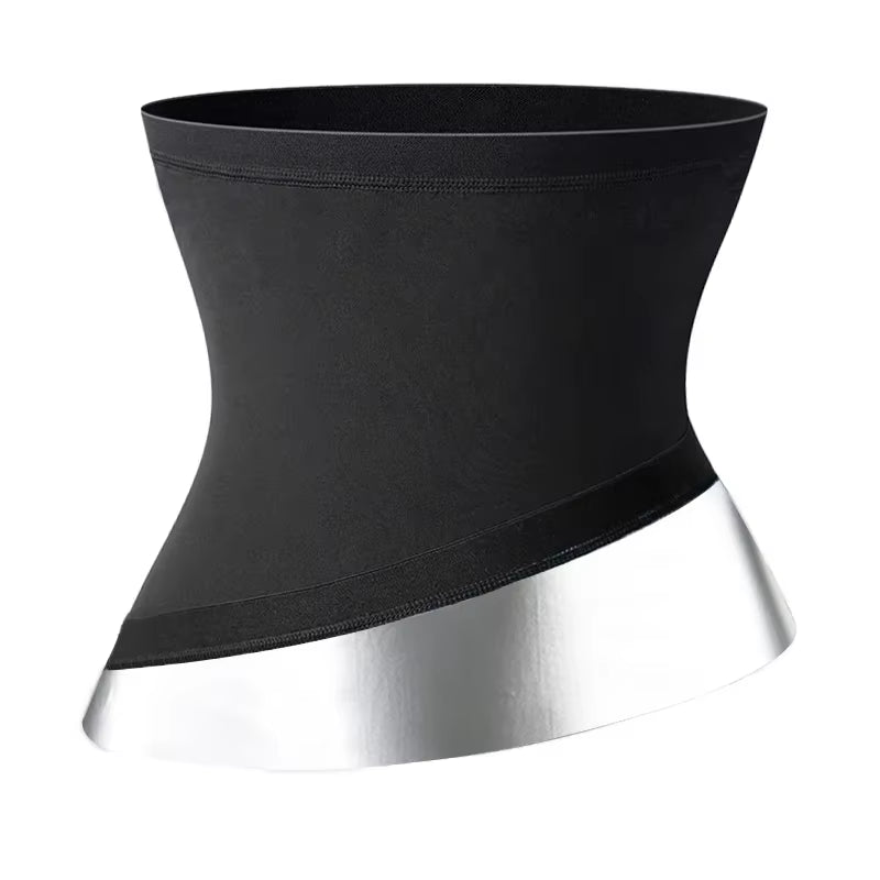 Men's Slimming Body Shaper Sauna Sweat Belt and Fat Burning Waist Trainer Corset for Enhanced Athletic Performance and Body Contouring