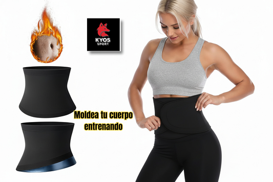 Faja reductora sauna chaleco sudoracion quema grasa – Kyos Sport
