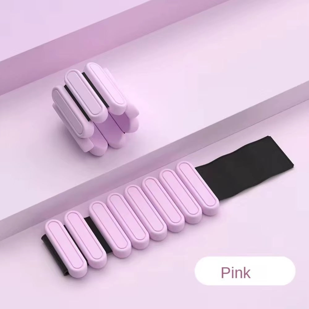 High Quality Exercise Gear Sandbag Weight Bracelet Fitness Equipment Silicone Wrist Band Adjustable Ankle Strap Outdoor