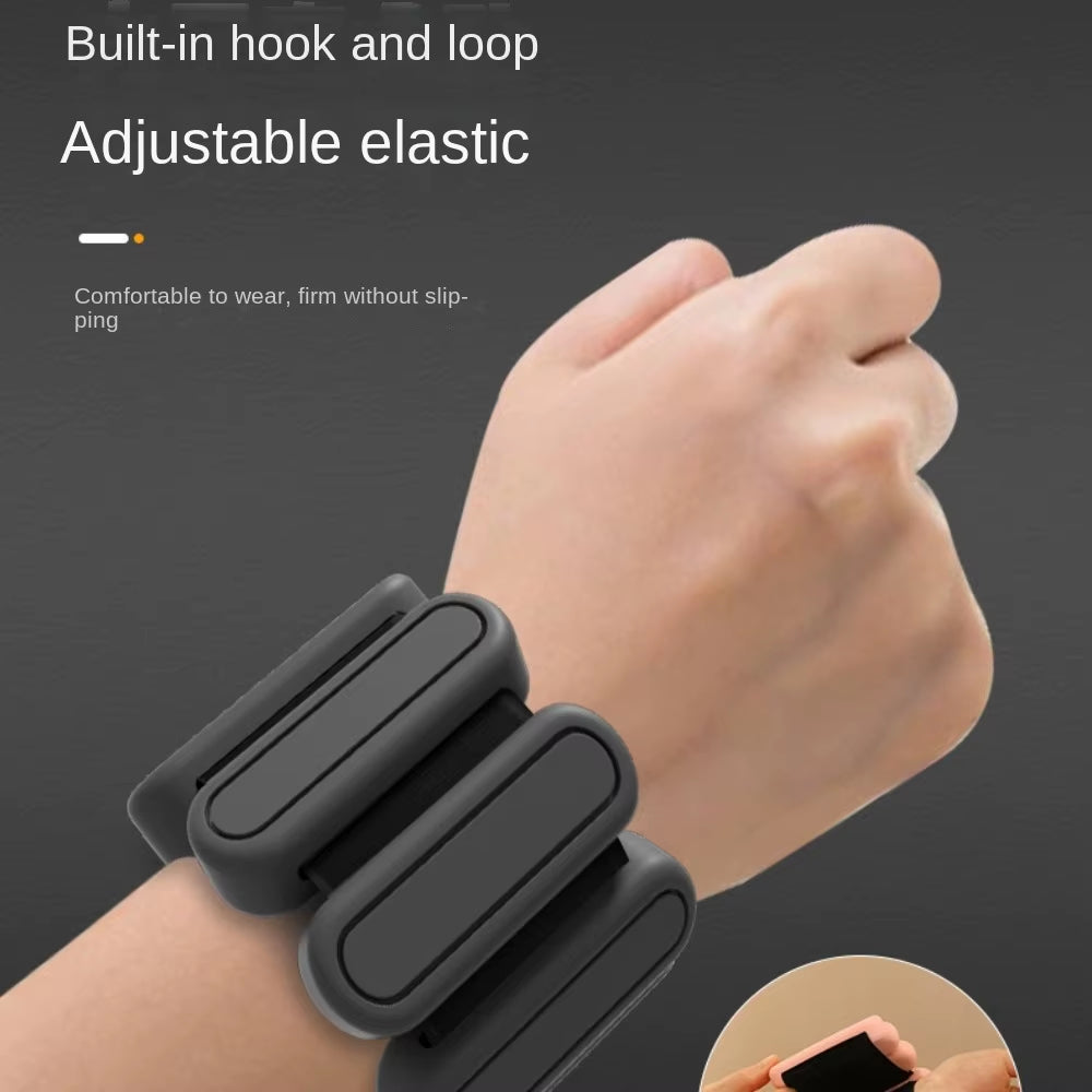 High Quality Exercise Gear Sandbag Weight Bracelet Fitness Equipment Silicone Wrist Band Adjustable Ankle Strap Outdoor
