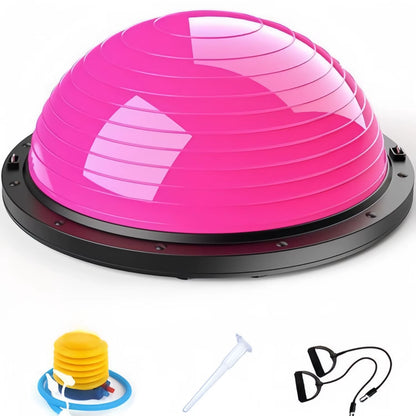 Professional Pilates Balance Ball for Weight Loss and Body Shaping - Anti-Slip Thickened Wave Design for Enhanced Massage and Physical Training