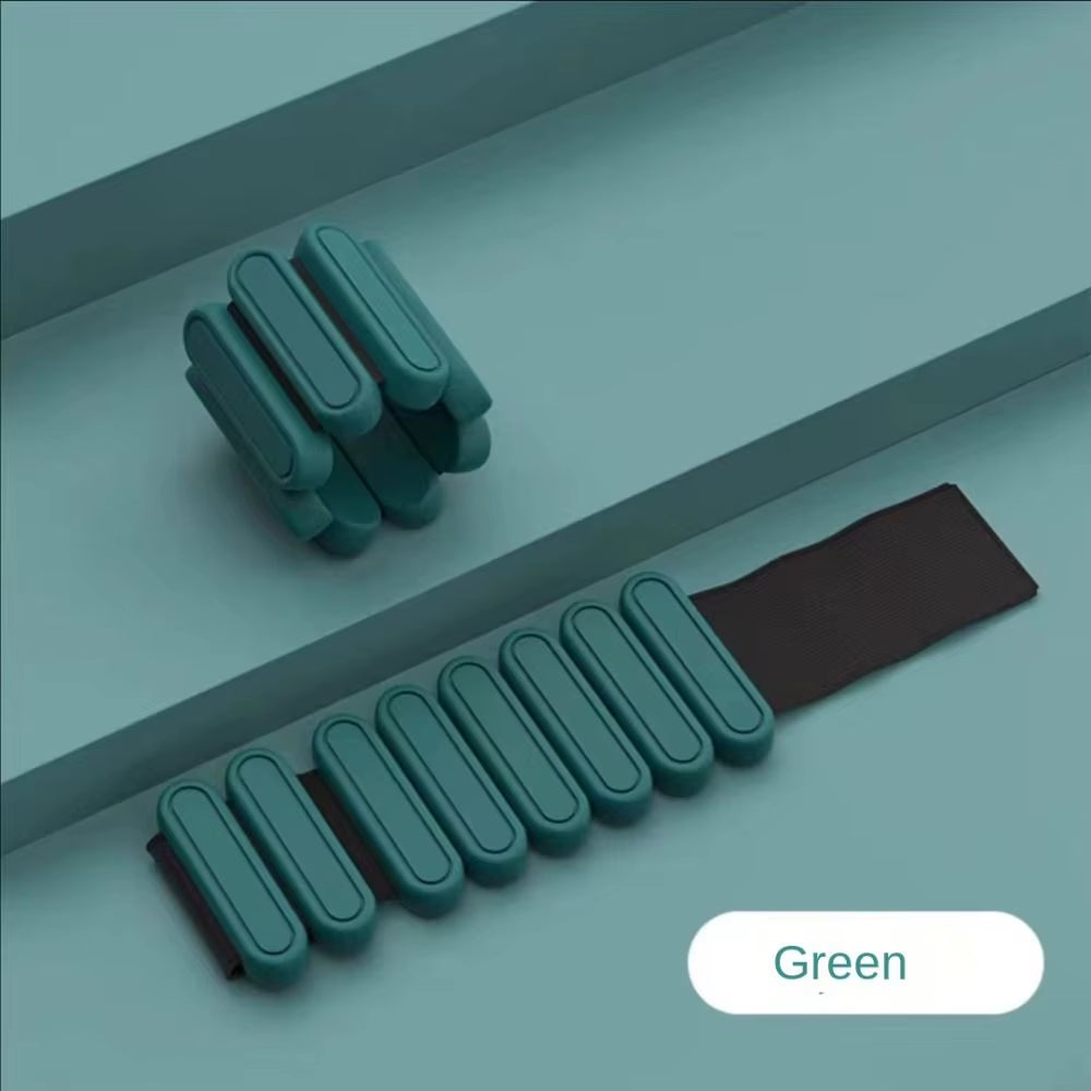 High Quality Exercise Gear Sandbag Weight Bracelet Fitness Equipment Silicone Wrist Band Adjustable Ankle Strap Outdoor