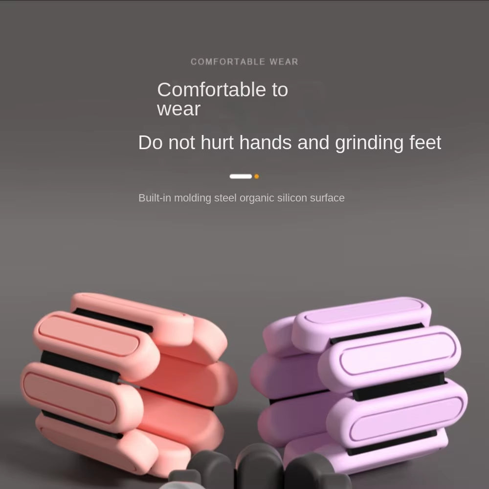 High Quality Exercise Gear Sandbag Weight Bracelet Fitness Equipment Silicone Wrist Band Adjustable Ankle Strap Outdoor