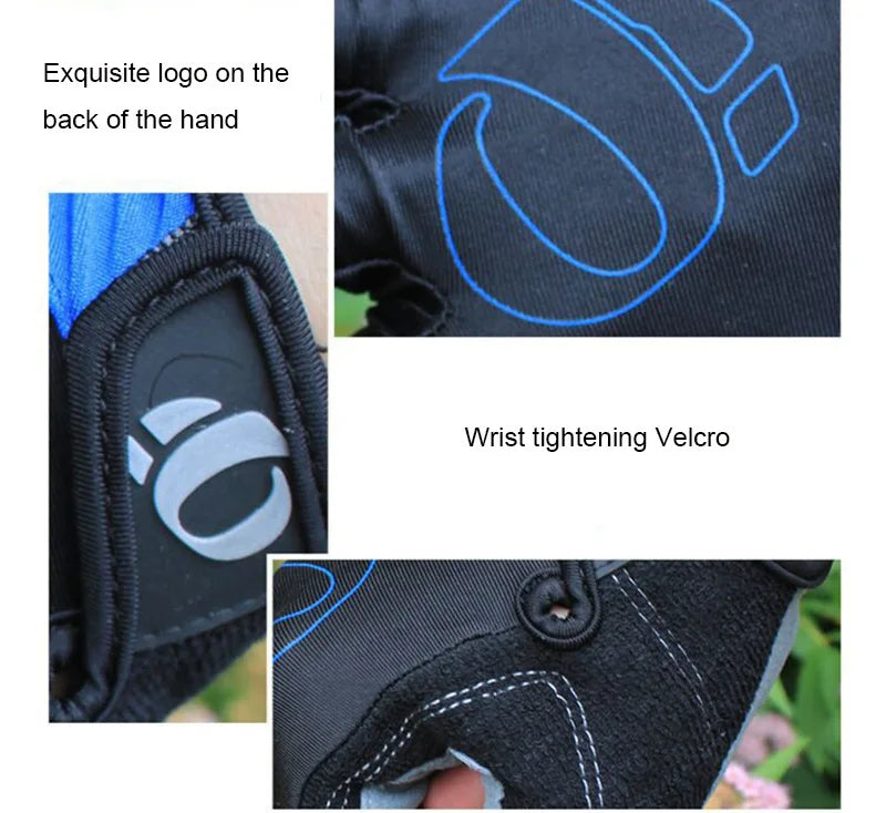 Guantes de Ciclismo con Gel Antideslizante – Medio Dedo, Transpirables y Antigolpes | Kyos Sport