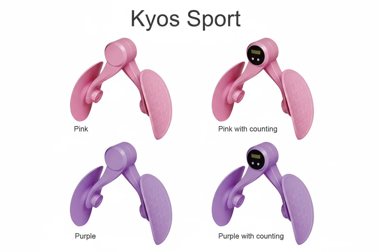 Entrenador Kegel con Contador | Equipo Fitness para Suelo Pélvico, Muslos, Glúteos y Brazos (Unisex)