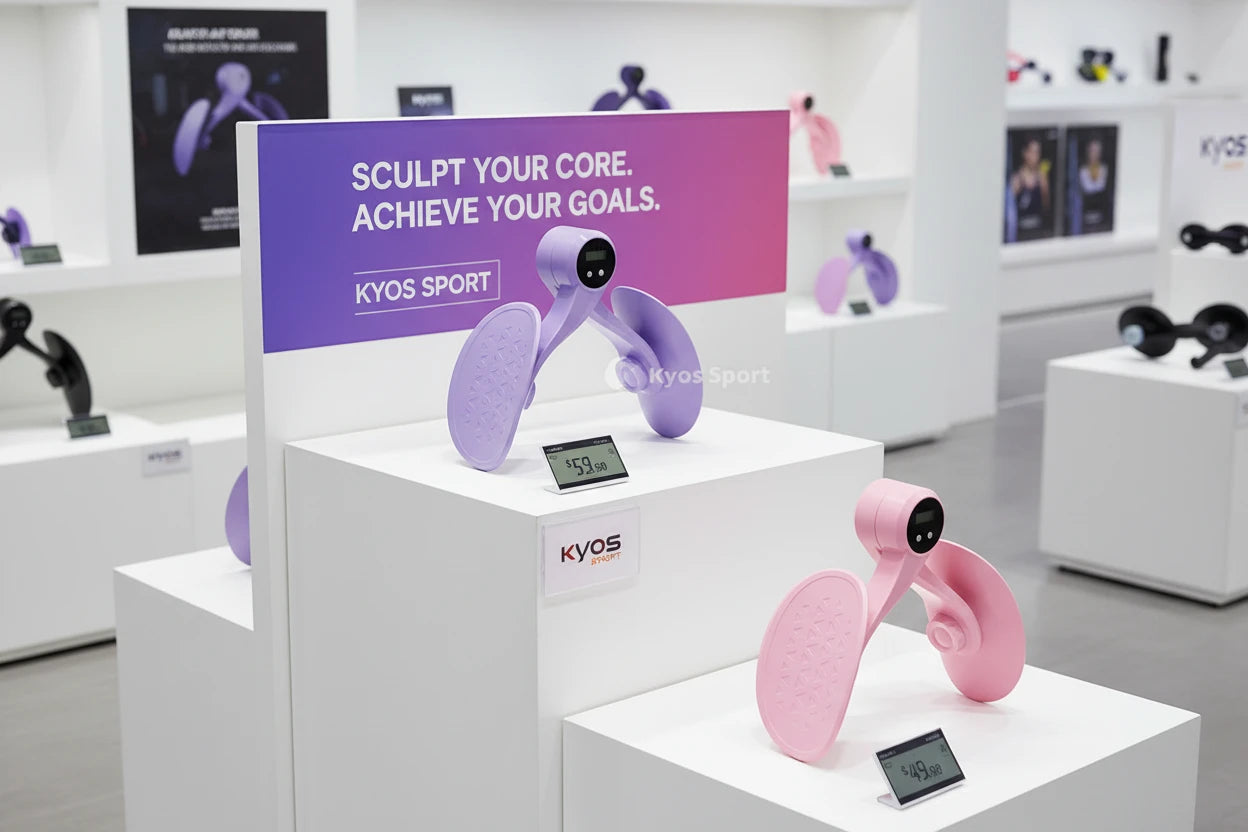 Entrenador Kegel con Contador | Equipo Fitness para Suelo Pélvico, Muslos, Glúteos y Brazos (Unisex)