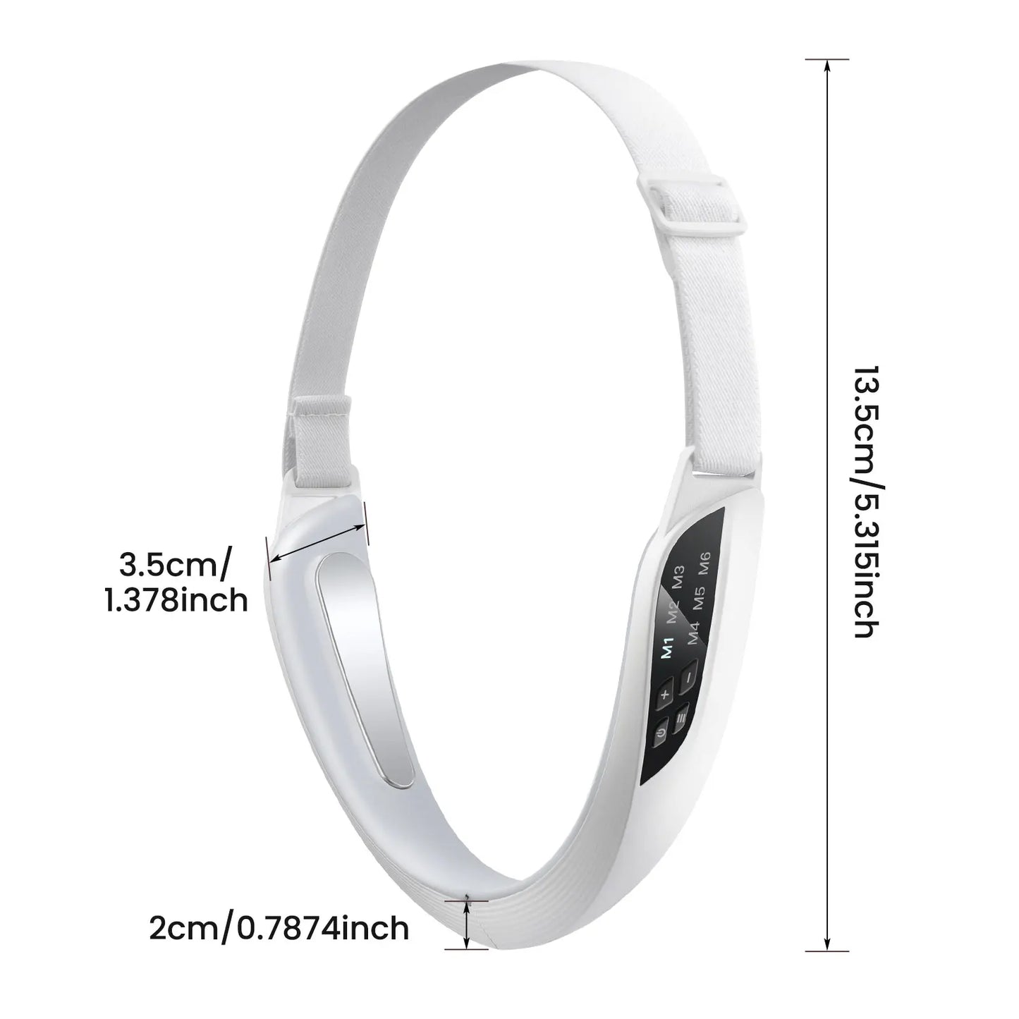 Dispositivo Reafirmante Facial V-Shape | Masajeador Eléctrico para Lifting, Afinado Facial y Papada