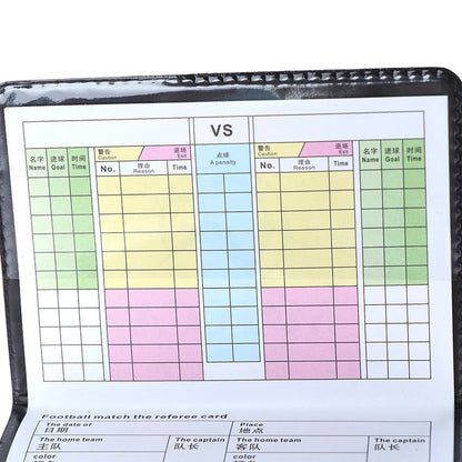 Set Profesional de Árbitro – Tarjetas Roja y Amarilla con Estuche de Cuero para Fútbol y Deportes