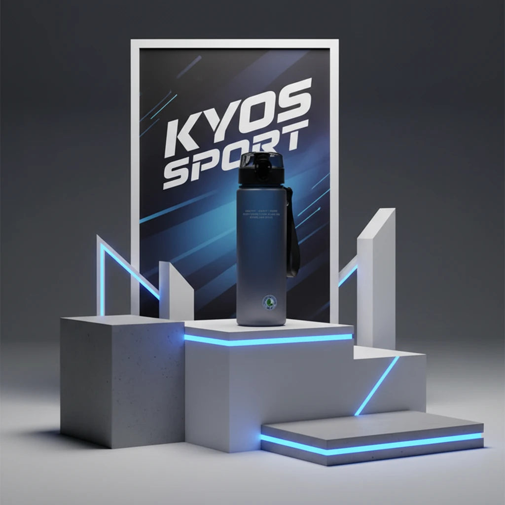 Botella Deportiva BPA Free Antigoteo 400 ml y 560 ml Reutilizable para Gym, Hiking y Outdoor