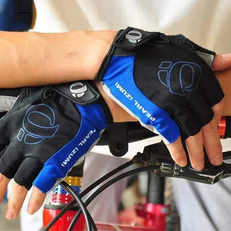 Guantes de Ciclismo con Gel Antideslizante – Medio Dedo, Transpirables y Antigolpes | Kyos Sport