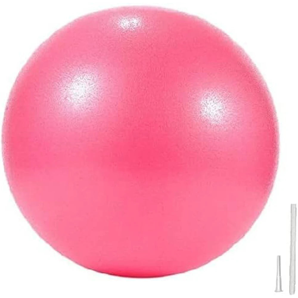 Pelota Mini de Yoga y Pilates 25 cm Antideslizante y Anti Explosión para Entrenamiento y Rehabilitación