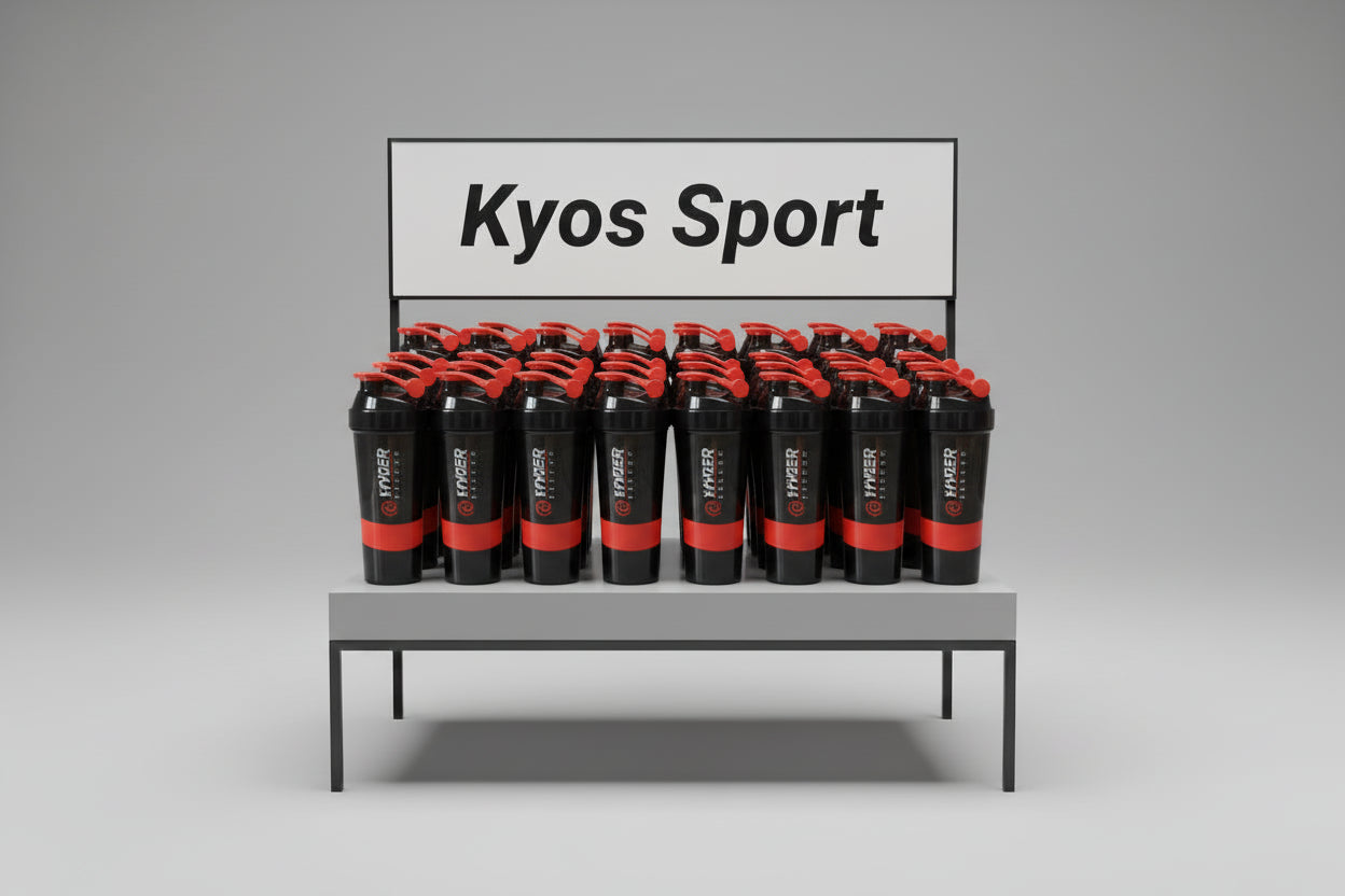 Shaker de Proteína 3 Capas de Gran Capacidad – Vaso Fitness para Batidos, Suplementos y Entrenamiento