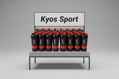 Shaker de Proteína 3 Capas de Gran Capacidad – Vaso Fitness para Batidos, Suplementos y Entrenamiento