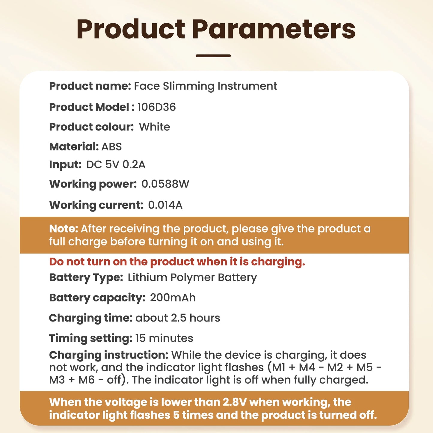 Dispositivo Reafirmante Facial V-Shape | Masajeador Eléctrico para Lifting, Afinado Facial y Papada