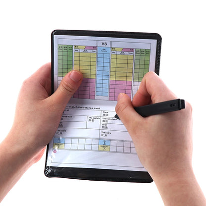 Set Profesional de Árbitro – Tarjetas Roja y Amarilla con Estuche de Cuero para Fútbol y Deportes