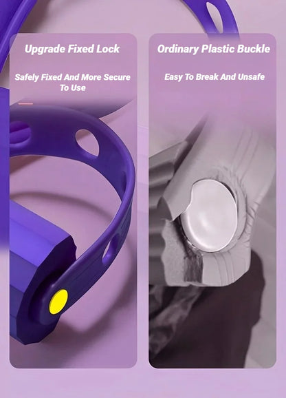 Pedal Tensor de 4 Tubos – Banda Elástica Multifuncional para Entrenamiento en Casa | Kyos Sport