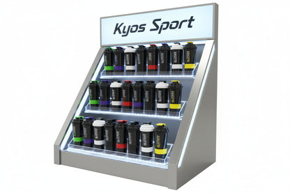 Shaker de Proteína 3 Capas de Gran Capacidad – Vaso Fitness para Batidos, Suplementos y Entrenamiento