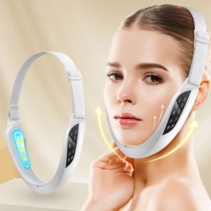 Dispositivo Reafirmante Facial V-Shape | Masajeador Eléctrico para Lifting, Afinado Facial y Papada