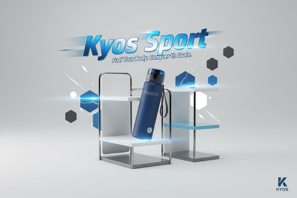 Botella Deportiva BPA Free Antigoteo 400 ml y 560 ml Reutilizable para Gym, Hiking y Outdoor