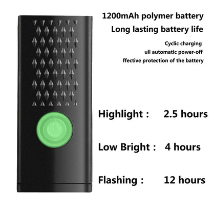 Set de Luces LED para Bicicleta Recargables – Luz Delantera 700LM + Luz Trasera con Modos y Resistencia al Agua