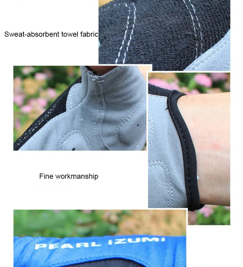 Guantes de Ciclismo con Gel Antideslizante – Medio Dedo, Transpirables y Antigolpes | Kyos Sport