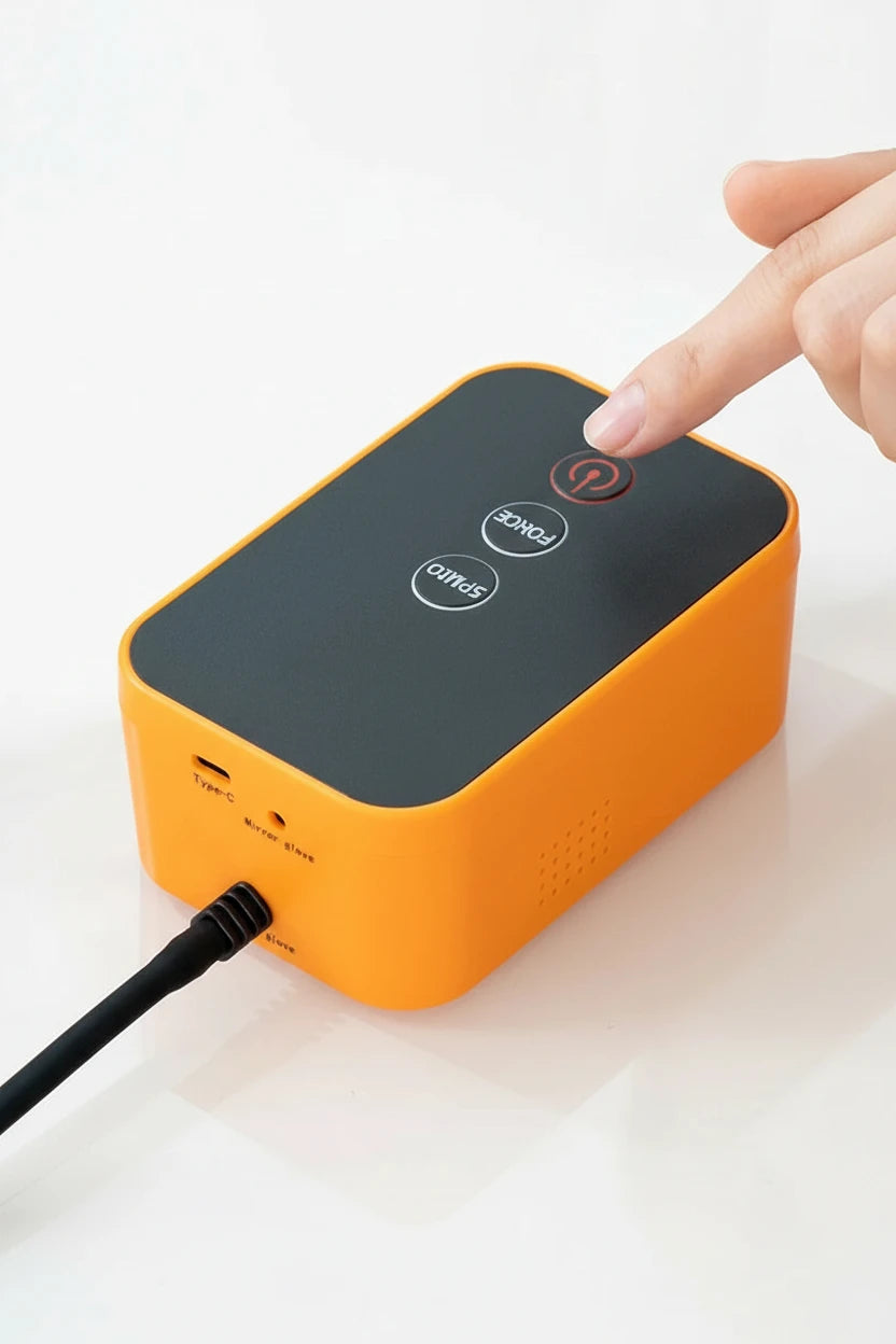 Dispositivo Eléctrico de Rehabilitación de Mano – Entrenador Funcional para Ictus y Hemiplejia con Velocidad Ajustable