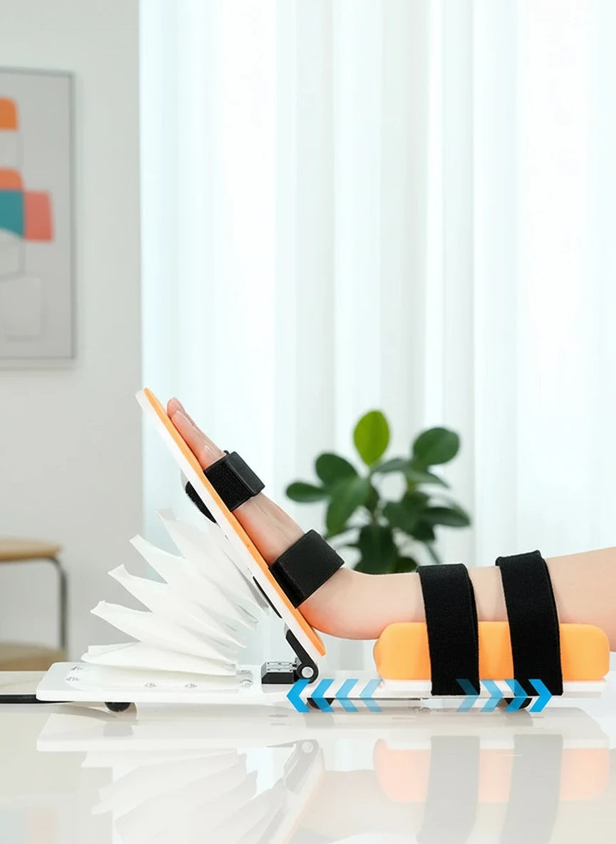 Dispositivo Eléctrico de Rehabilitación de Mano – Entrenador Funcional para Ictus y Hemiplejia con Velocidad Ajustable