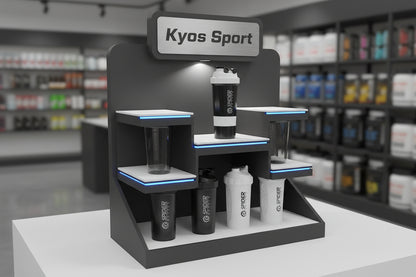 Shaker de Proteína 3 Capas de Gran Capacidad – Vaso Fitness para Batidos, Suplementos y Entrenamiento