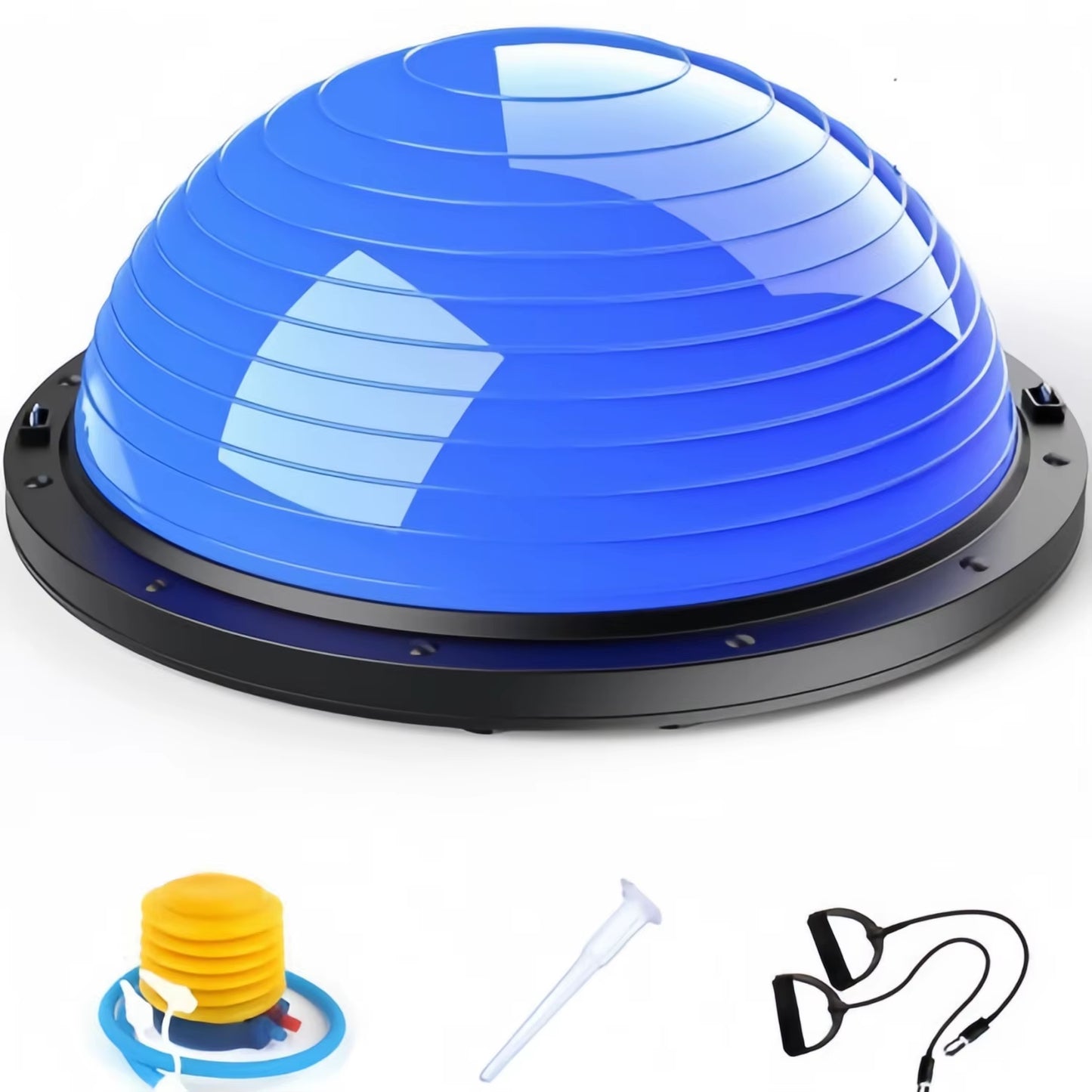 Professional Pilates Balance Ball for Weight Loss and Body Shaping - Anti-Slip Thickened Wave Design for Enhanced Massage and Physical Training
